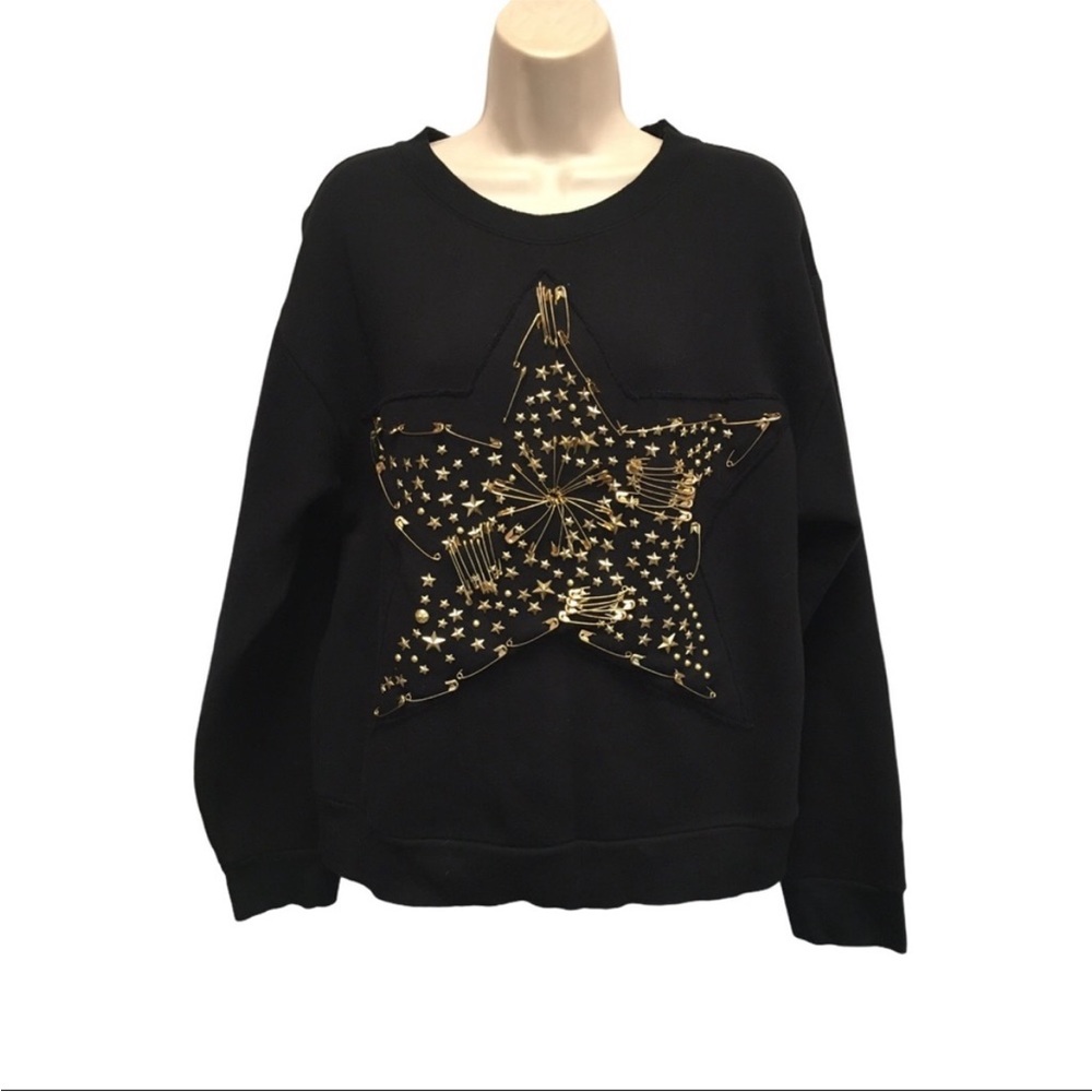 Black free People fleece pullover